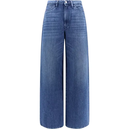 Weite Flared Denim Jeans , Damen, Größe: W29 - 3X1 - Modalova