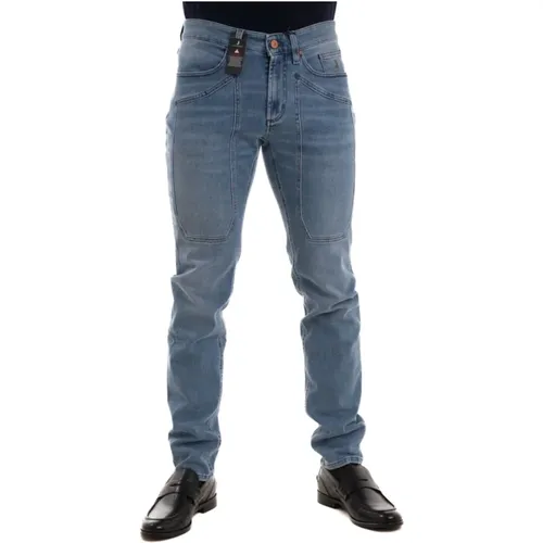Slim Fit 5-Pocket Denim Jeans , Herren, Größe: W31 - Jeckerson - Modalova