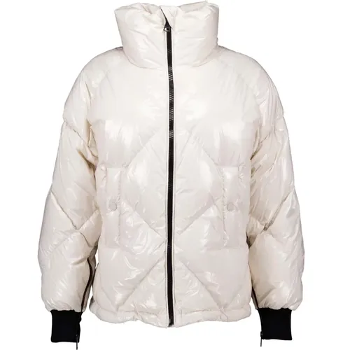 Padded Jackets Ecru , female, Sizes: 2XS - Max Mara Weekend - Modalova