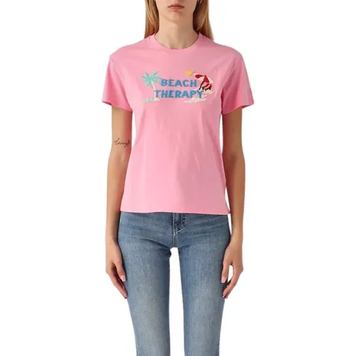 Emilie T-shirt , female, Sizes: L - MC2 Saint Barth - Modalova