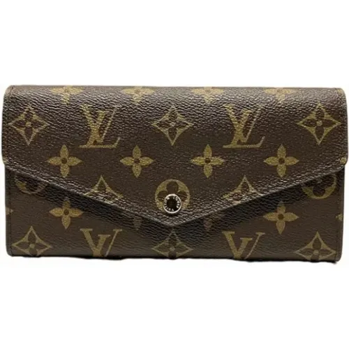 Pre-owned Canvas wallets , female, Sizes: ONE SIZE - Louis Vuitton Vintage - Modalova