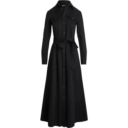 Schwarzes Hemdkleid Ralph Lauren - Ralph Lauren - Modalova