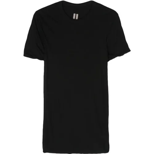 Double Layer Cotton T-Shirt , male, Sizes: S - Rick Owens - Modalova