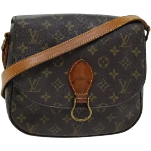 Pre-owned Canvas shoulder-bags , female, Sizes: ONE SIZE - Louis Vuitton Vintage - Modalova