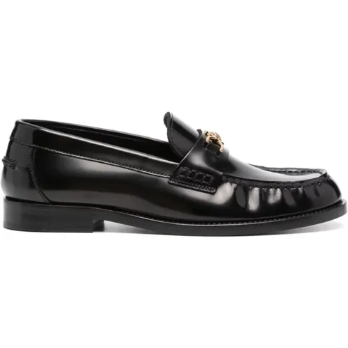 Moccasins for Women , female, Sizes: 3 UK, 5 UK, 3 1/2 UK, 4 1/2 UK, 7 UK, 4 UK, 5 1/2 UK, 6 UK - Versace - Modalova