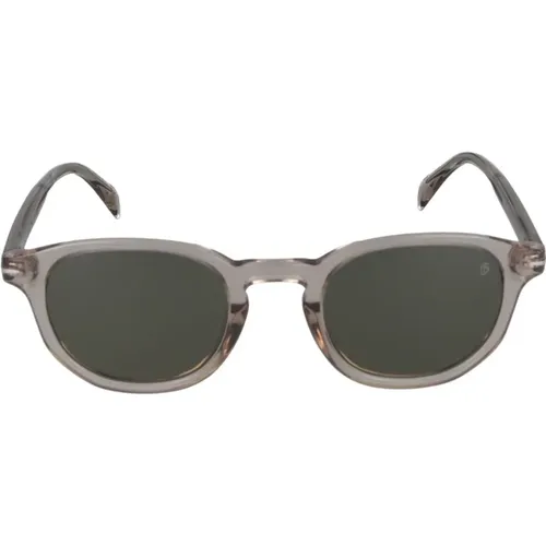 David Beckham Sonnenbrille DB 1007/S,/Blue Shaded Sunglasses,Grey Horn/Pink Sunglasses,DB 1007/S Sunglasses,/Grey Sunglasses DB 1007/S - Eyewear by David Beckham - Modalova