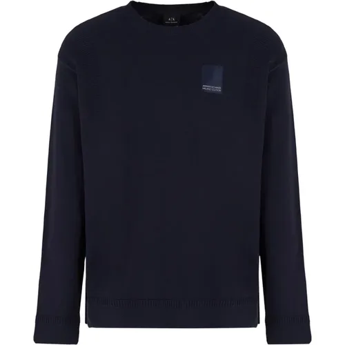 Giro Edition Sweater , male, Sizes: S, L, XL, M - Armani Exchange - Modalova