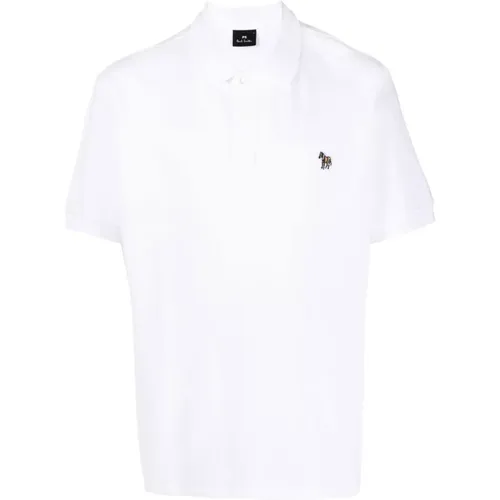 Zebra Patch Polo Shirt , male, Sizes: M, XL, S - Paul Smith - Modalova