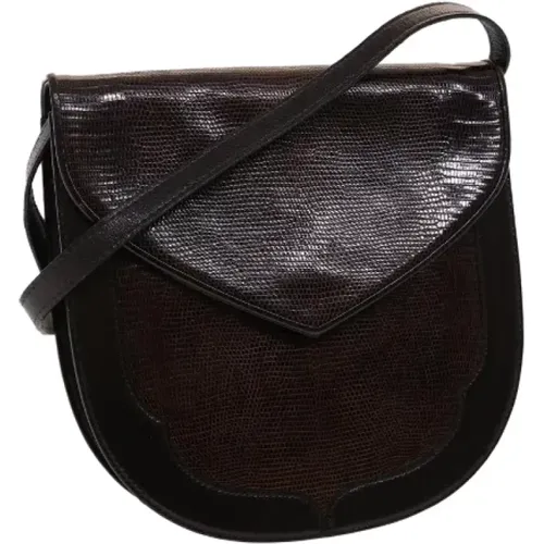 Pre-owned Leather shoulder-bags , female, Sizes: ONE SIZE - Saint Laurent Vintage - Modalova