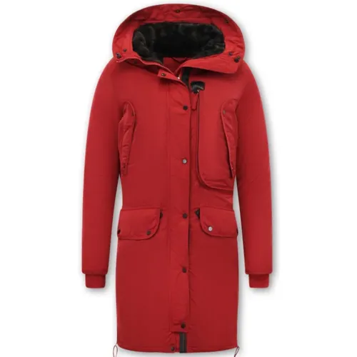 Long Winter Jacket Women , female, Sizes: 2XL, L, M, XL, S - Gentile Bellini - Modalova