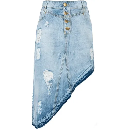 Denim Rock , Damen, Größe: 4XS - pinko - Modalova