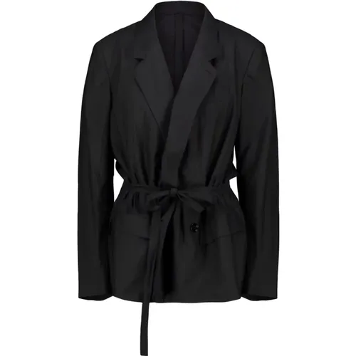 Light Tailored Jacket with Belt , female, Sizes: S, XS, M - Lemaire - Modalova
