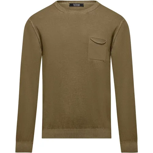 Cotton Pocket Sweater , male, Sizes: XL, S, M, 2XL - BomBoogie - Modalova