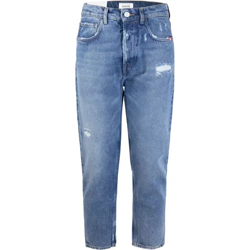 Jeans , male, Sizes: W32 - Amish - Modalova