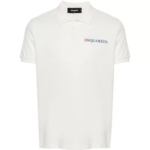 Herren T-Shirts & Polos Kollektion , Herren, Größe: XL - Dsquared2 - Modalova
