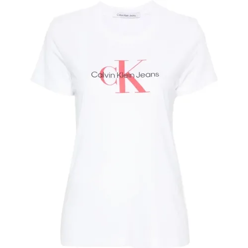 T-shirts and Polos , female, Sizes: L, XS, S, M - Calvin Klein Jeans - Modalova