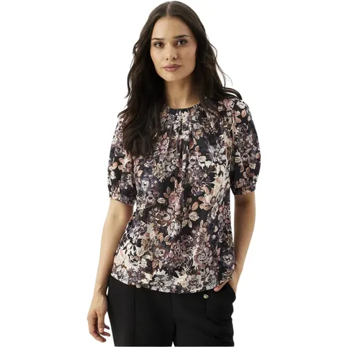 Colorful Print Blouse with Half Sleeves , female, Sizes: M, XL - IN Front - Modalova