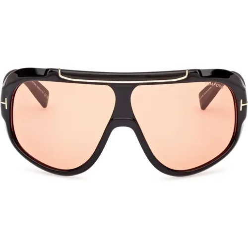 Sonnenbrille mit fotokromatischen Gläsern - Tom Ford - Modalova