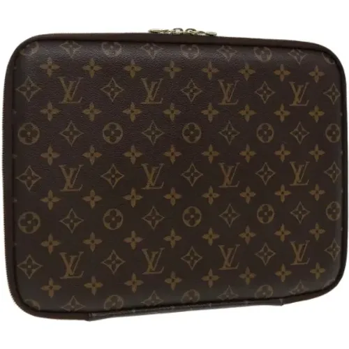 Pre-owned Canvas home-office , female, Sizes: ONE SIZE - Louis Vuitton Vintage - Modalova