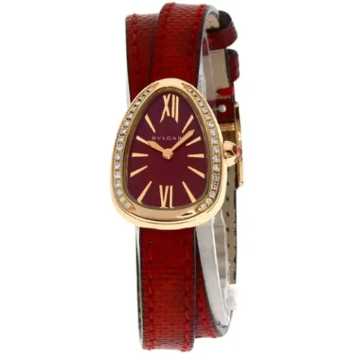 Pre-owned Rose Gold watches , female, Sizes: ONE SIZE - Bvlgari Vintage - Modalova
