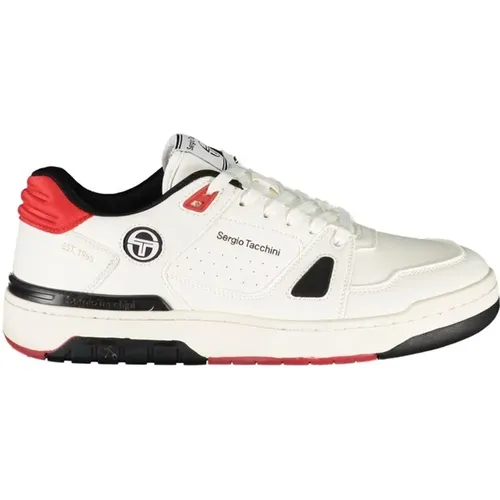 Schicke weie Sportschuhe mit kontrastierenden Details - Sergio Tacchini - Modalova