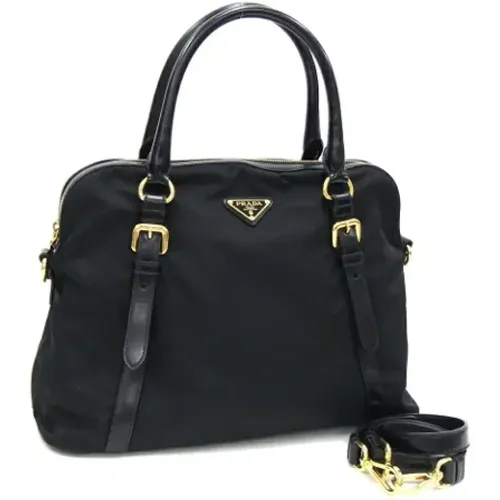 Pre-owned Leather handbags , female, Sizes: ONE SIZE - Prada Vintage - Modalova