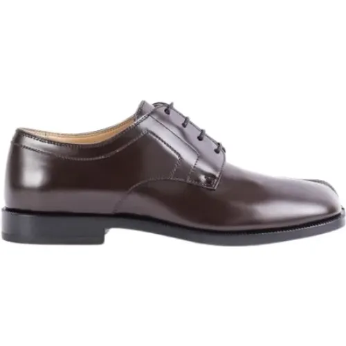 Leather Tabi Derby Shoes , female, Sizes: 4 UK, 3 UK - Maison Margiela - Modalova