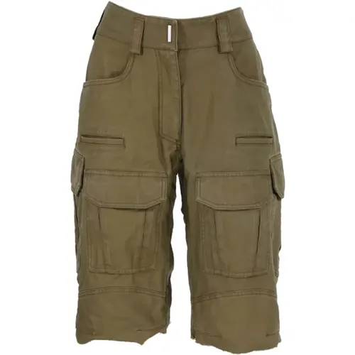 Cargo Shorts with Pockets , female, Sizes: M - Givenchy - Modalova