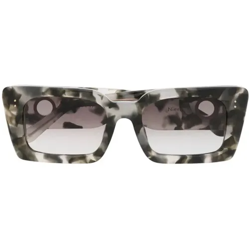 Nieve sunglass , female, Sizes: ONE SIZE - Linda Farrow - Modalova