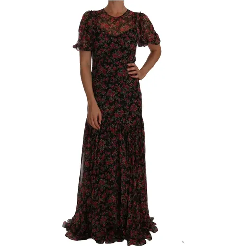 Blumiges ALine Shift Kleid - Dolce & Gabbana - Modalova