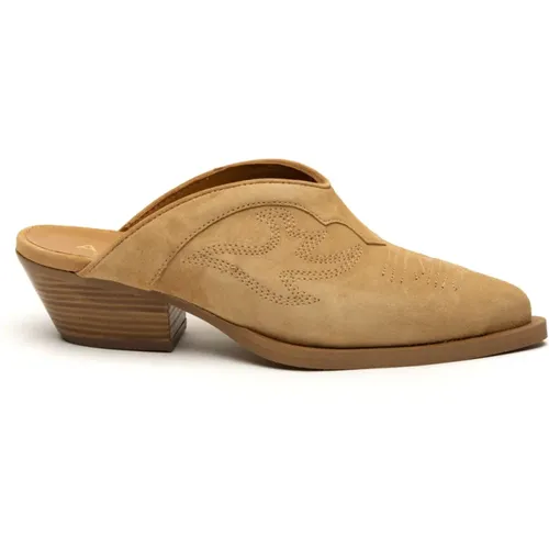 Camel Silk Baby Sandals , female, Sizes: 6 UK, 3 UK, 5 UK, 4 UK - Alpe - Modalova