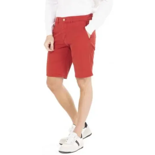 Stylische Bermuda Twill Casual Shorts , Herren, Größe: L - Harmont & Blaine - Modalova