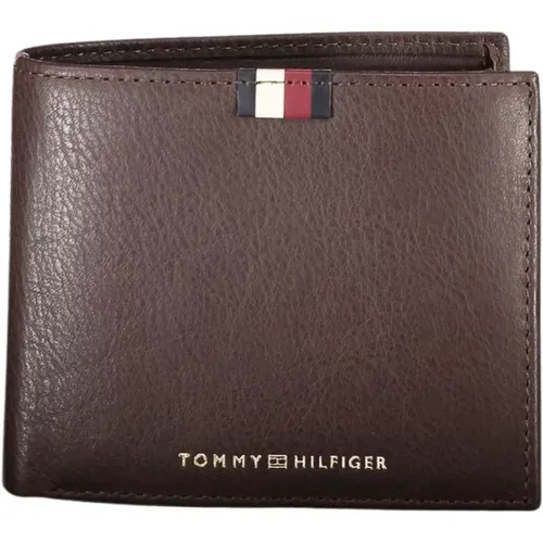 Leather Wallet , male, Sizes: ONE SIZE - Tommy Hilfiger - Modalova