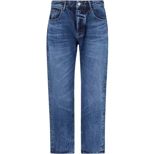 Lockere Tapered Denim Jeans - Armani Exchange - Modalova