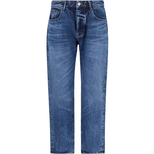 Lockere Tapered Denim Jeans , Herren, Größe: W28 - Armani Exchange - Modalova