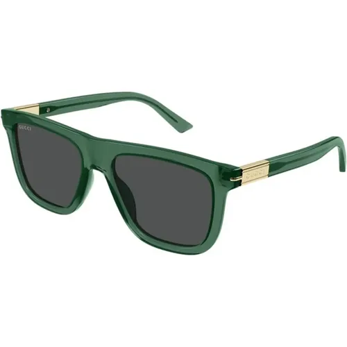 Grün Graue Sonnenbrille Gg1502S - Gucci - Modalova