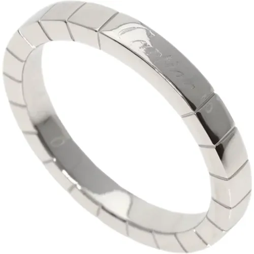 Pre-owned Platinum rings , female, Sizes: ONE SIZE - Cartier Vintage - Modalova