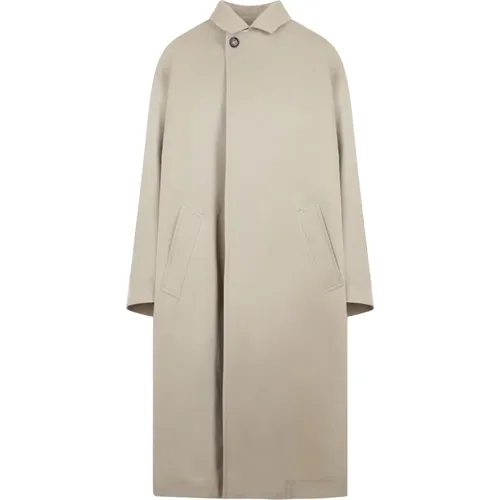 Cotton Twill Oversize Trench Coat , female, Sizes: 2XS - Bottega Veneta - Modalova