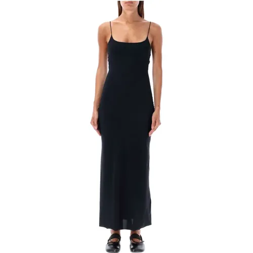 Jersey Midi Dress Aw24 , female, Sizes: M - MM6 Maison Margiela - Modalova