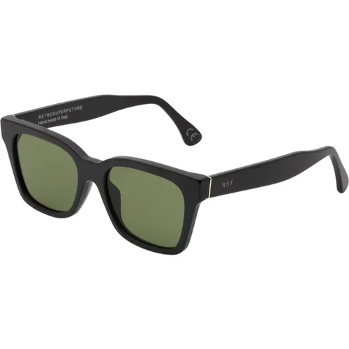 Matte Sunglasses America Style , unisex, Sizes: 52 MM - Retrosuperfuture - Modalova
