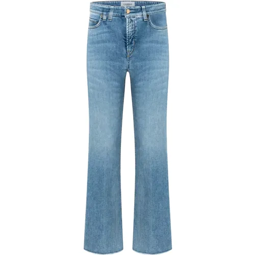 Flared Jeans , female, Sizes: L - CAMBIO - Modalova