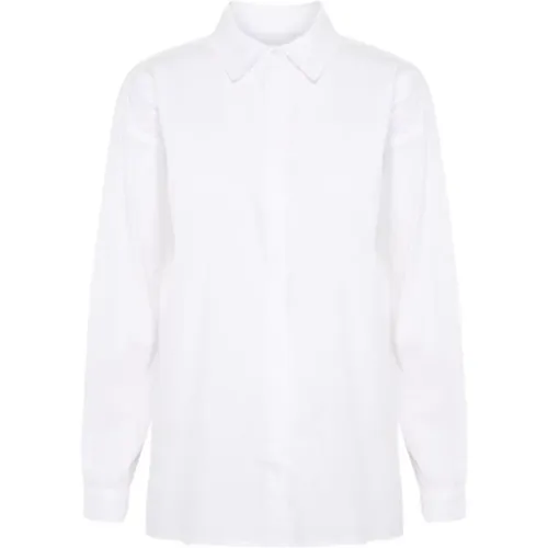 Klassisches Weißes Hemd , Damen, Größe: 2XL - My Essential Wardrobe - Modalova