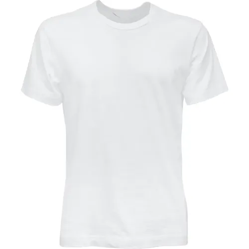 Weißes Basic T-Shirt - Comme des Garçons - Modalova