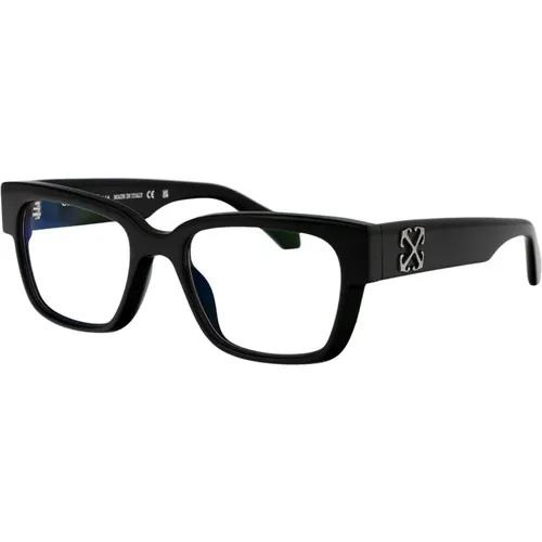 Stylish Optical Style 59 Glasses , unisex, Sizes: 52 MM - Off White - Modalova