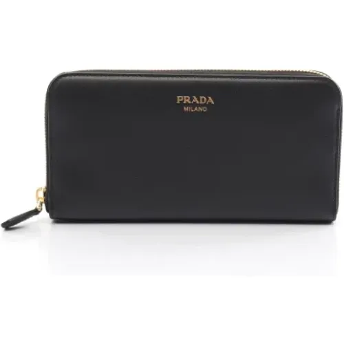 Pre-owned Leather wallets , female, Sizes: ONE SIZE - Prada Vintage - Modalova