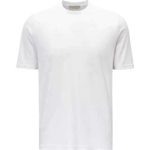 Ice Cotton Short Sleeve T-shirt , male, Sizes: XL, 2XL, L, M - Filippo De Laurentiis - Modalova
