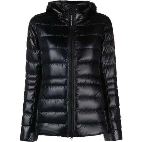 Packable Hooded Jacket , female, Sizes: M, S - Canada Goose - Modalova