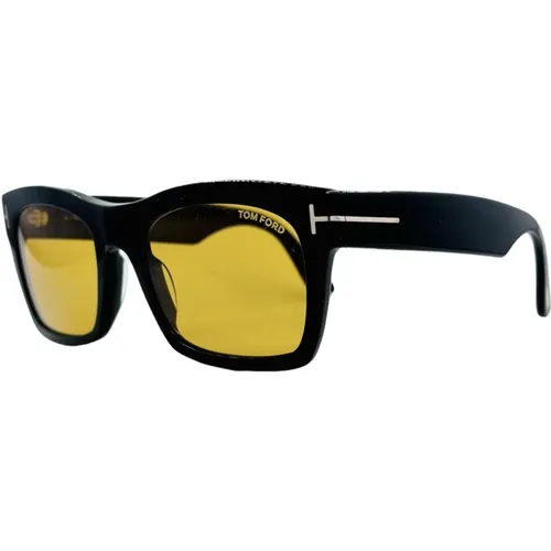 Rectangular Square Sunglasses Yellow , unisex, Sizes: ONE SIZE - Tom Ford - Modalova