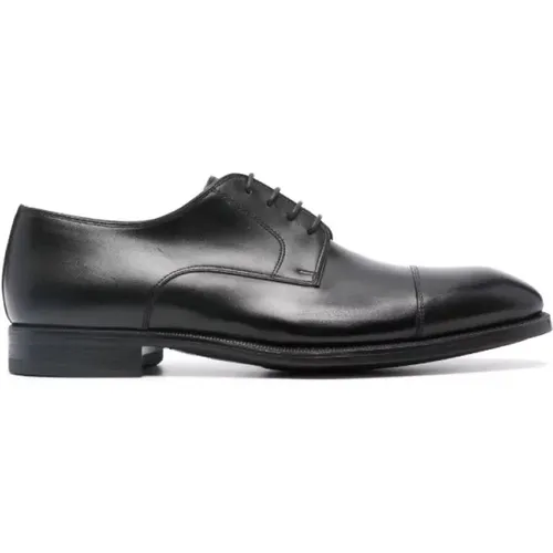 Harlan Leather Derby Shoes , male, Sizes: 10 UK, 11 UK - Magnanni - Modalova