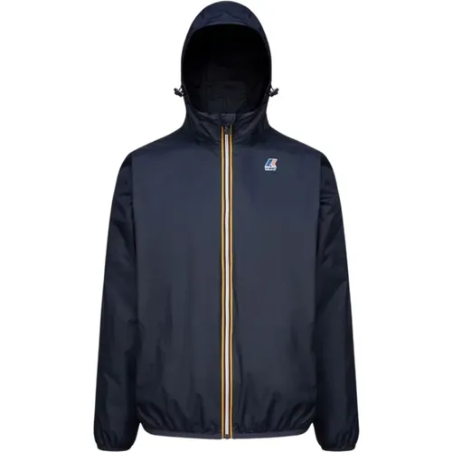 Waterproof Claude Jacket , male, Sizes: S, XL, L, M - K-way - Modalova